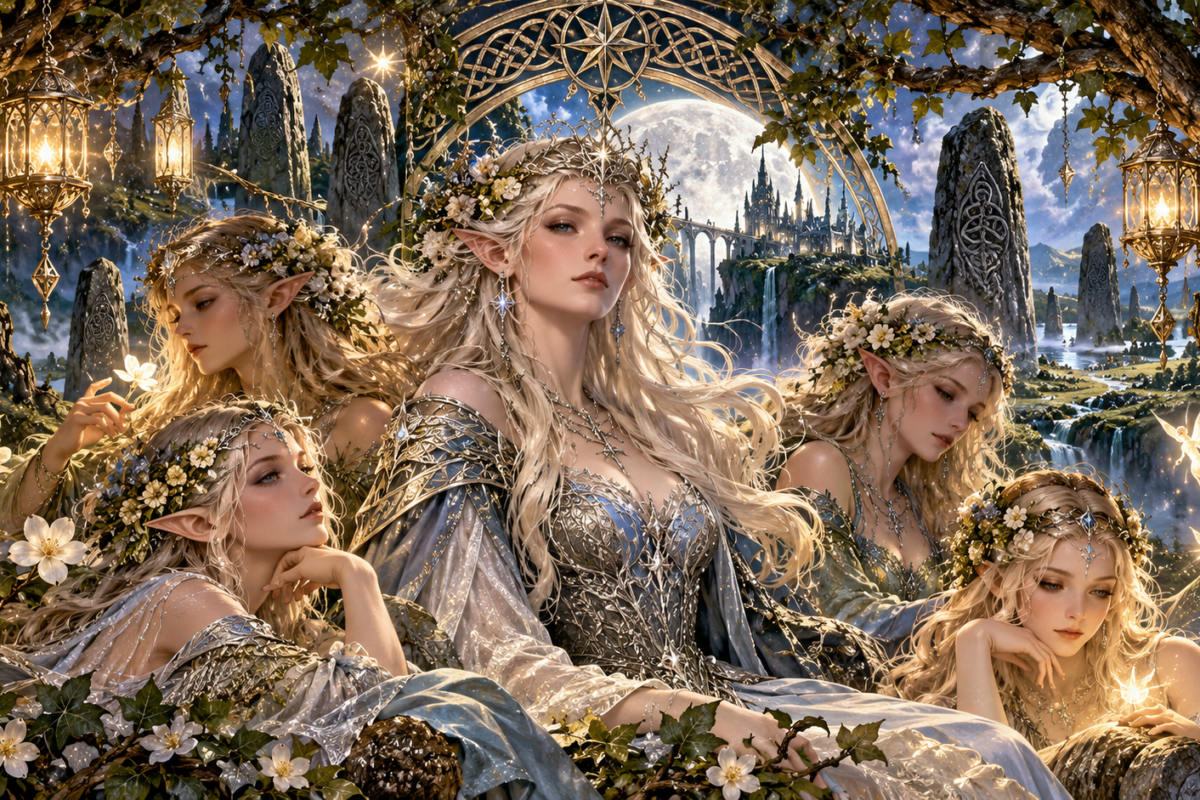 The Elf Queen’s Daughters and the Silver Elves